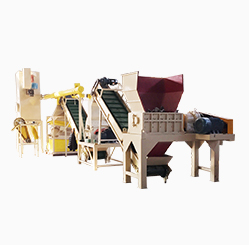 COPPER ALUMINUM RADIATOR RECYCLING MACHINE