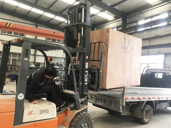 One set PCB dismantling machine was delivered to New Zealand