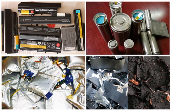 Lithium battery recycling machine