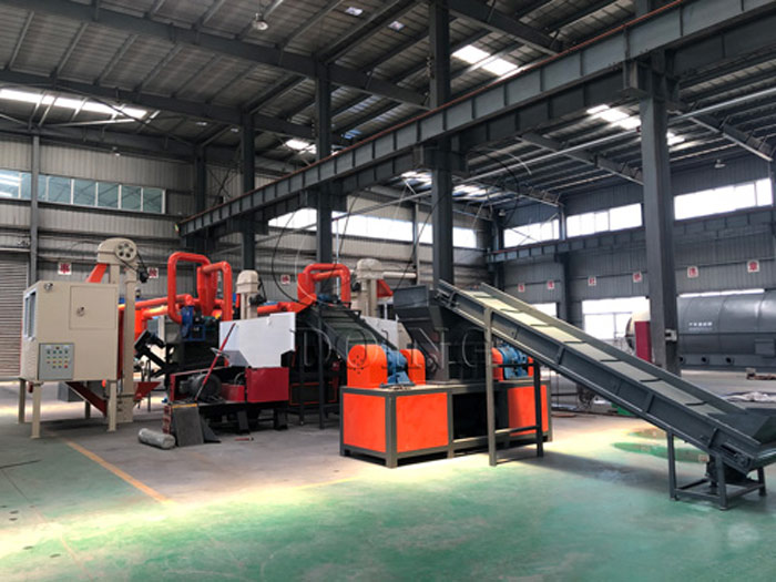 copper cable wire recycling machine 