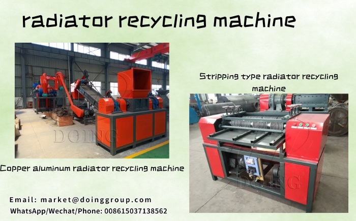 radiator recycling plant