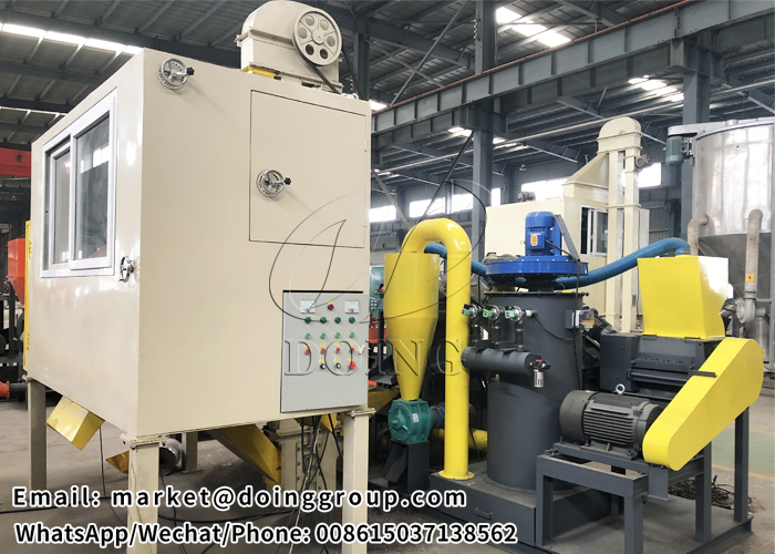 copper cable wire recycling machine 