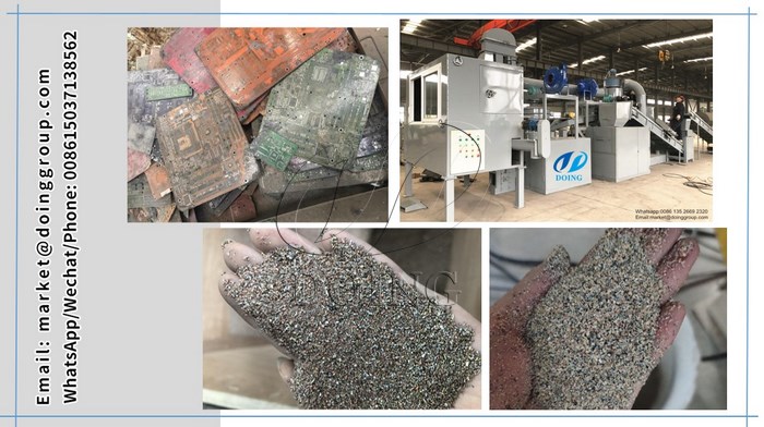PCB circuit board recycling machine 