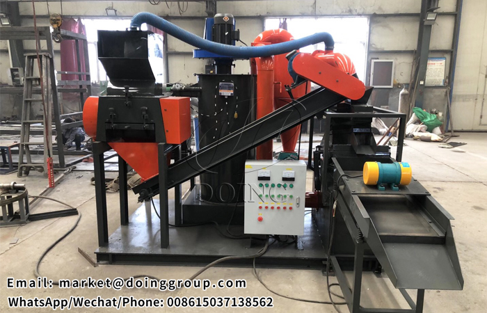 copper cable granulator machine 