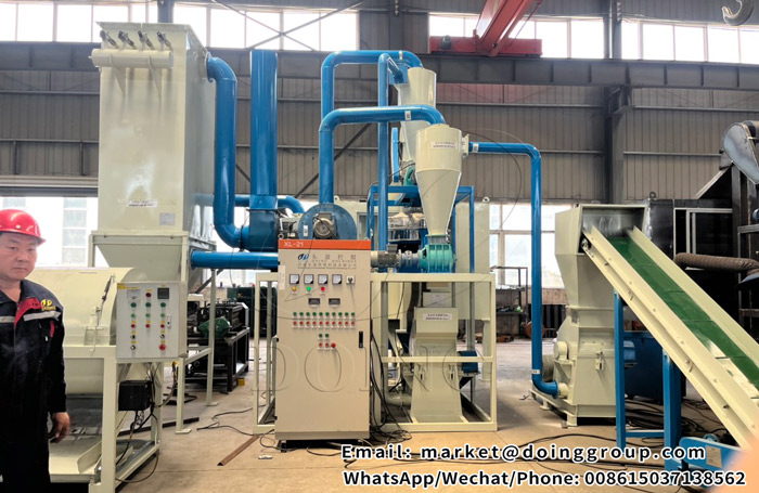 e waste PCB recycling machine
