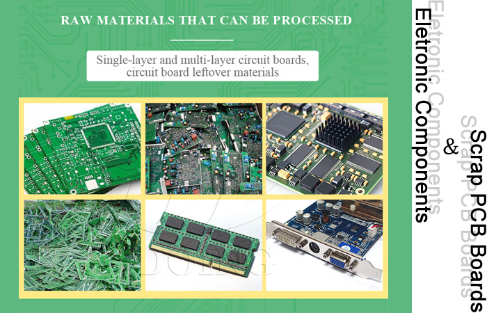 waste circuit board recycling equipment