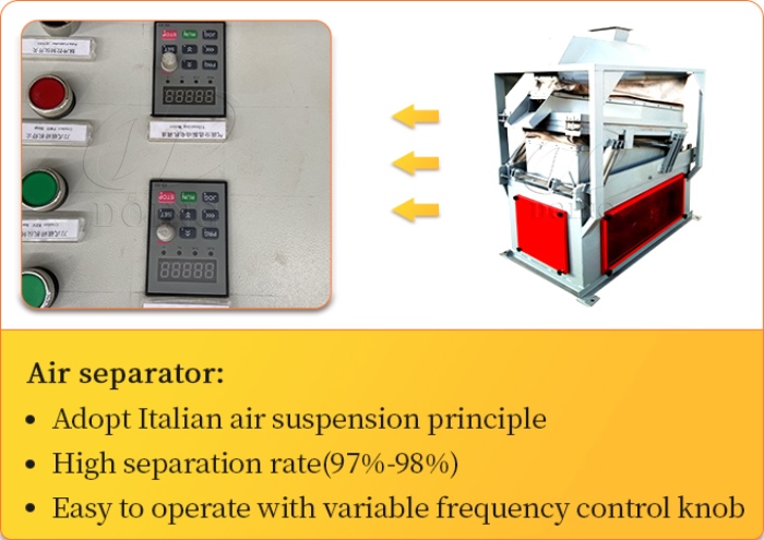 Airflow separator