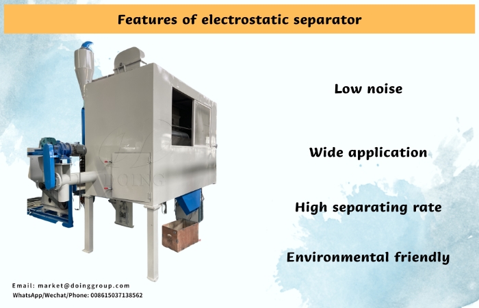 Electrostatic separator