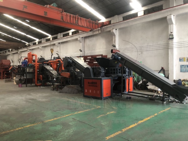 Hong Kong waste circuit board recycling machine working video