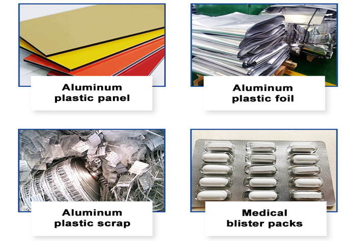 Aluminum-plastic composite materials