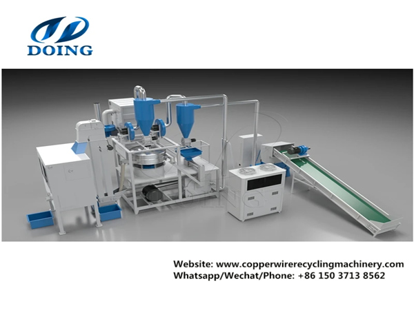 Aluminum composite panel (ACP) separating machine