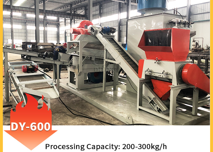 Copper wire recycling machine