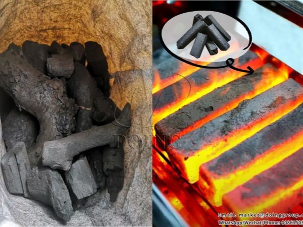 How to make charcoal step by step?