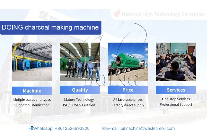  coconut shell charcoal making equipment