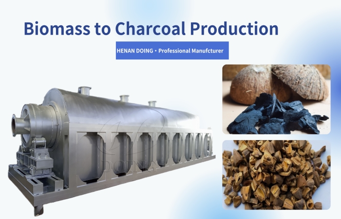 charcoal making process