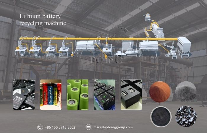 scrap lithium-ion battery recycling industry