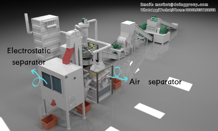 circuit board recycling machine