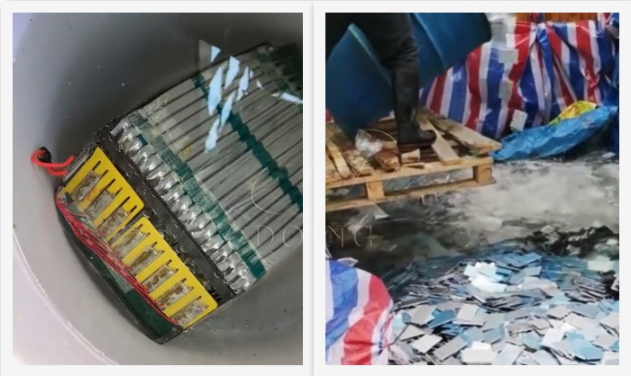 lithium battery recycling equipment