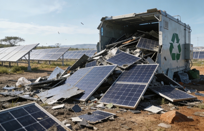solar panel recycling equipment