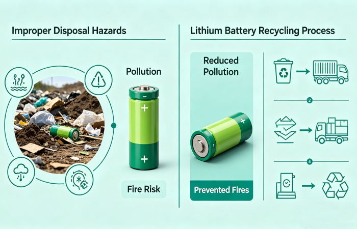lithium battery recycling machine