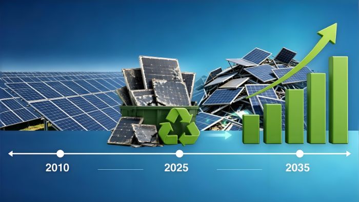 end-of-life solar panel recycling