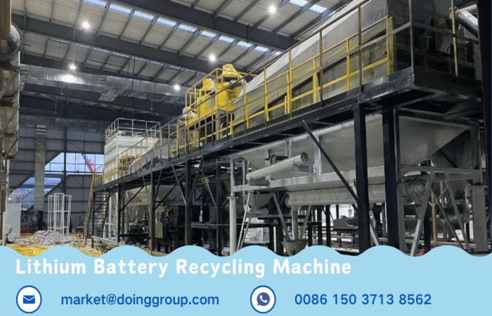 lithium battery recycling equipment