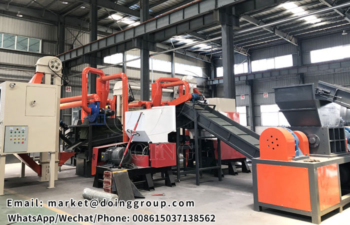 copper wire granulator machine