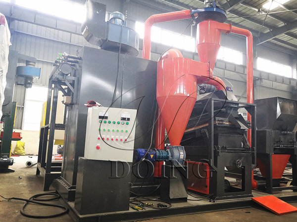 Small type copper wire recycling machine