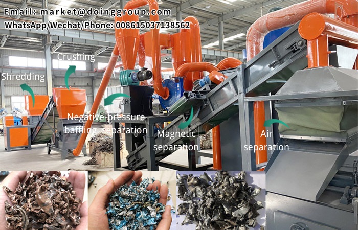 radiator recycling plant