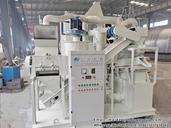 Copper cable granulator machine