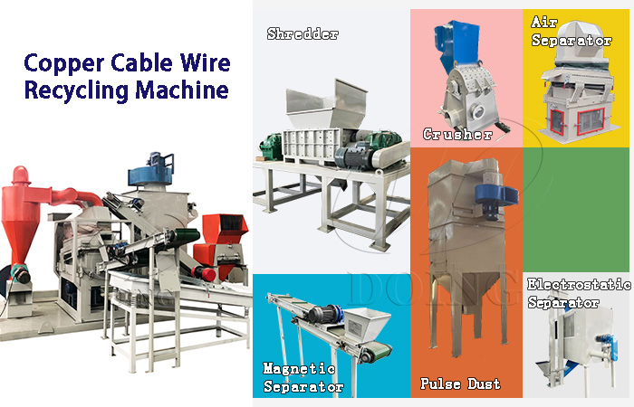 cable wire granulator