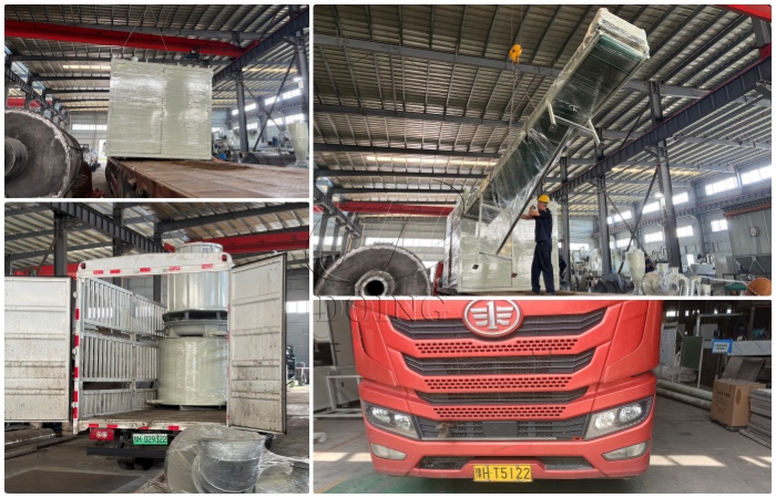 circuit board recycling machine shipment