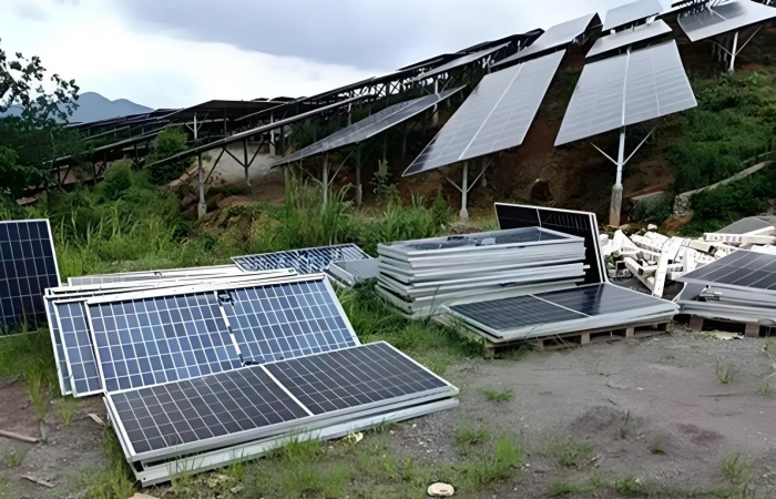 solar panel recycling equipment